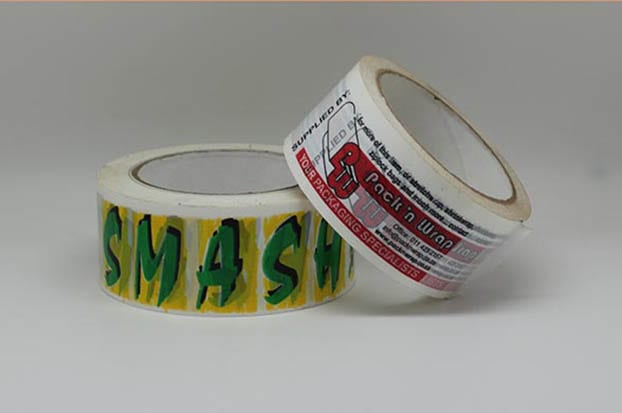 Clear Packaging Tape printed